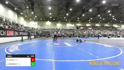 130 lbs Round Of 16 - Rocco Folino, Cornerstone Mat Club vs JAYDEN RAMIREZ, Elite Force Wrestling Club