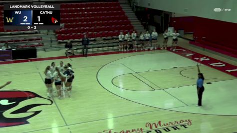 Replay: Wilkes vs Catholic  - Women's | Oct 21 @ 1 PM