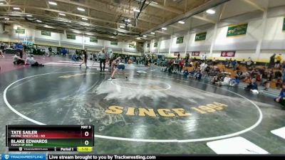 150 lbs 3rd Place Match - Tate Sailer, MATPAC Wrestling - ND vs Blake Edwards, Touch Of Gold