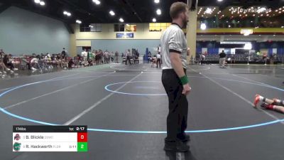 174 lbs Consolation - Benjamin Blickle, Ohio State WC vs Riley Hackworth, Florida