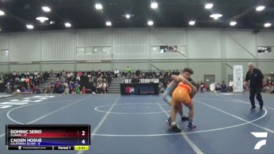 152 lbs Round 1 (16 Team) - Dominic Serio, Illinois vs Caiden Hogue, California Silver