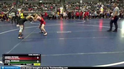 130 lbs Cons. Round 2 - Steel Morgan, DC ELITE vs Jaden Peters, The Wrestling Factory