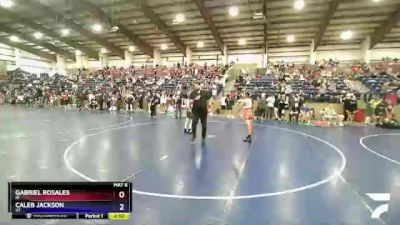 106 lbs Semifinal - Gabriel Rosales, ID vs Caleb Jackson, UT