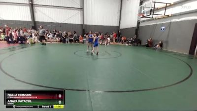 61-67 lbs Round 3 - Anaya Patacsil, NWWC vs Nalla Monson, FordDynastyWrestlingClub