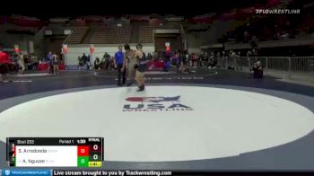 160 lbs Quarterfinal - Ayden Nguyen, De La Salle High School Wrestling vs Simon Arredondo, Bullard High School Wrestling