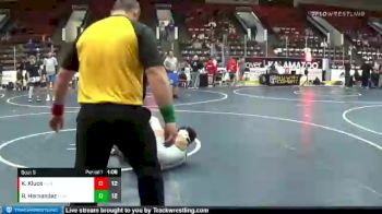 125 lbs Round 3 (4 Team) - Kade Kluce, Flint Tropics vs Bryson Hernandez, Funky Monkeys