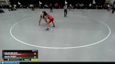 97 lbs Cons. Round 4 - Gavin Handy, Grindhouse Wrestling Club vs Lelan Nelson, Askren Wrestling Academy