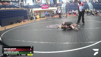 40 lbs Round 6 (8 Team) - Navarro Bullock, Storm Wrestling Center vs Waylon Macke, Team Operators