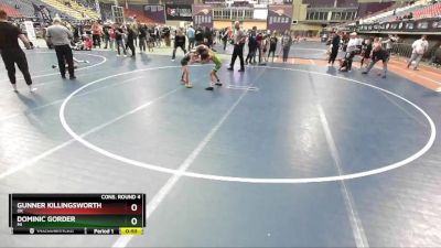 70 lbs Cons. Round 4 - Dominic Gorder, MI vs Gunner Killingsworth, OK