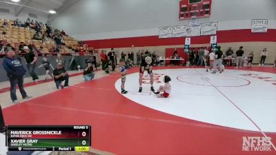 44-46 lbs Round 5 - Maverick Grossnickle, Eaton Reds WC vs Xavier Gray, Greeley Metro