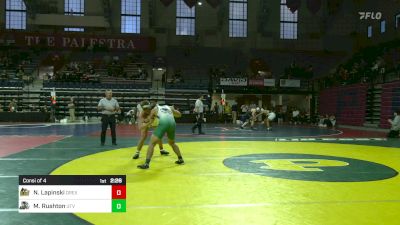 184 lbs Consi Of 4 - Natty Lapinski, Drexel vs Mahonri Rushton, Utah Valley