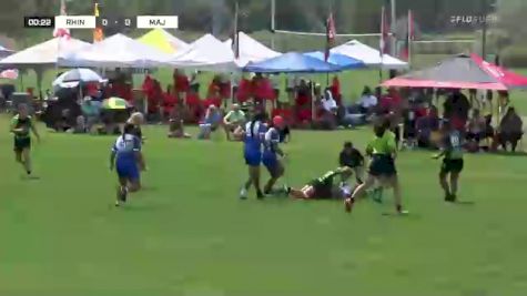 Rhinos Academy U14 Girls Black vs. Majestics - 2021 NAI 7s - Pool Play