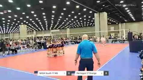 NASA South 17 MG vs Pentagon 17 Orange - 2022 JVA World Challenge presented by Nike - Expo Only