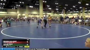 138 lbs Round 7 (10 Team) - Haylee Selis, MXW Purple vs Reagen Gallaway, Nebraska Tsunami