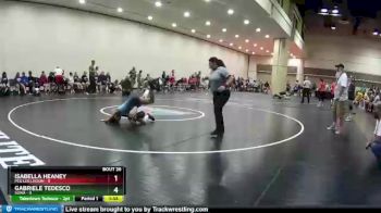 100 lbs Round 6 (10 Team) - Gabriele Tedesco, SOWA vs Isabella Heaney, Peg Leg Legion