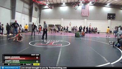 75 lbs Cons. Round 2 - Joseph Griner, Skulls And Crossbones vs Aidan Johnson, North Alabama Elite Wrestling