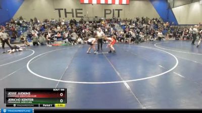 116 lbs Cons. Round 2 - Jericho Kenter, Timpanogos Wrestling vs Jesse Judkins, Champions Wrestling Club