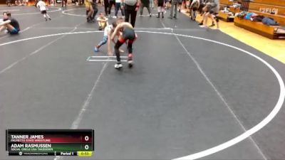 64/72 Round 2 - Adam Rasmussen, Social Circle USA Takedown vs Tanner James, Palmetto State Wrestling