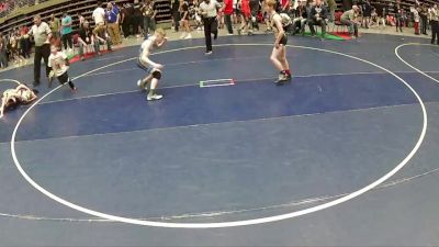 92 lbs Cons. Round 4 - Brayden Spencer, Canyon View Falcons vs Korbin Turner, Millard Wrestling