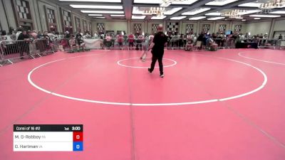 160 lbs Consi Of 16 #2 - Maxwell Gearhart-Robboy, Pa vs Owen Hartman, Va