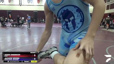 16U-9 lbs Round 2 - Jaxon Anderson, LMWC vs Jackson Woods, Cedar Rapids Jefferson