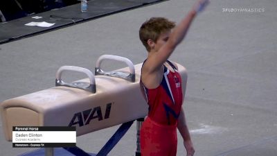 Caden Clinton - Pommel Horse, Cypress Academy - 2021 US Championships