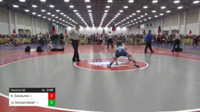 145 lbs Round Of 32 - Nick Colasurdo, PA vs Devin Schwartzkopf, MO