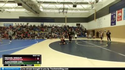 63 lbs Quarterfinal - Michael Wiggum, Moses Lake Wrestling Club vs Alexzander Cael, Prometheus Wrestling Club