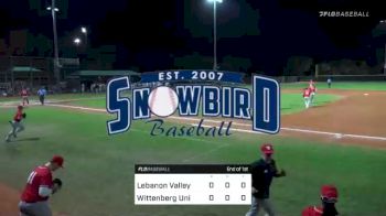 Wittenberg Uni vs. Lebanon Valley - 2022 Snowbird Baseball