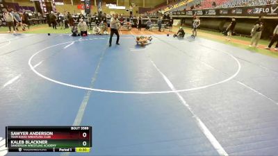 113 lbs Cons. Semi - Kaleb Blackner, Sanderson Wrestling Academy vs Sawyer Anderson, Team Idaho Wrestling Club