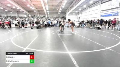 170 lbs Consi Of 64 #1 - Ronald Black, VA vs Roman Rodriguez, CA