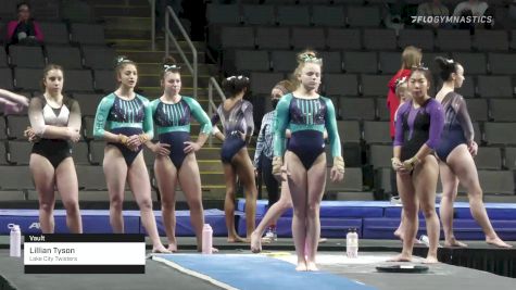 Lillian Tyson - Vault, Lake City Twisters - 2022 Elevate the Stage Toledo presented by Promedica