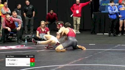 141 lbs 5th place - Mike Longo, Oklahoma vs Ian Parker, Iowa State