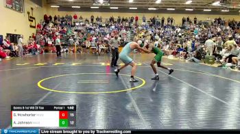 157 lbs Semis & 1st Wb (8 Team) - Gage Mcwhorter, Model vs Aiden Johnson, Murray County