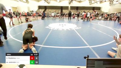 89 lbs Rr Rnd 9 - Vincent Pedalino, Toms River Wrestling Club vs Max Slotnick, Centurion