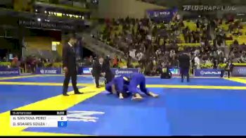 HARRYSON SANTANA PEREIRA vs DIMITRIUS SOARES SOUZA 2022 World Jiu-Jitsu IBJJF Championship