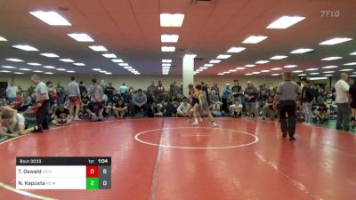 106 lbs Rr Rnd 5 - Tommy Oswald, Steller Trained Hutt Clan HS vs Nico Kapusta, Mat Factory HS