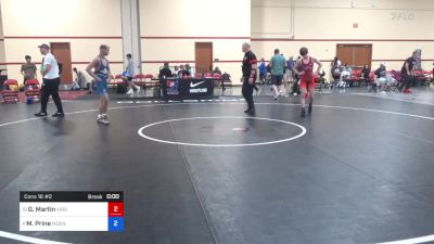 52 kg Cons 16 #2 - Graydon Martin, Virginia Team Predator Wrestling Club vs Mathew Prine, Moen Wrestling Academy