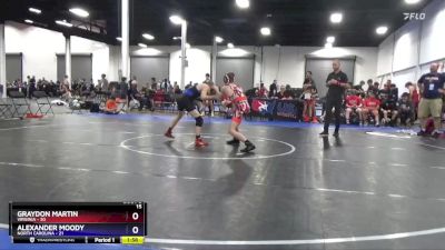 97 lbs Round 3 (4 Team) - Graydon Martin, Virginia vs Alexander Moody, North Carolina