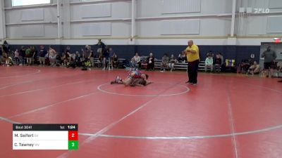 145-O lbs Quarterfinal - Matt Seifert, OH vs Cole Tawney, WV