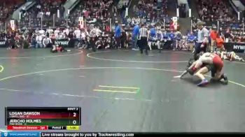 119 lbs Round 1 (4 Team) - Logan Dawson, Lowell Red vs Jericho Holmes, Pine River