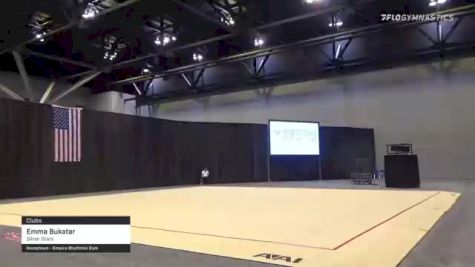 Emma Bukatar - Clubs, Silver Stars - 2021 USA Gymnastics Championships