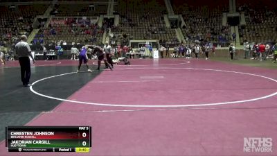 6A 285 lbs Cons. Round 4 - Jakorian Cargill, Hueytown vs Chresten Johnson, Benjamin Russell