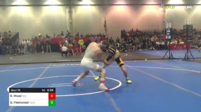 125 lbs Rd Of 32 - Brakan Mead, Ohio State vs Brent Fleetwood, North Dakota State