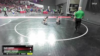 65 lbs Quarterfinal - Kennedy Howard, Lakeland Wrestling Club vs Alex Askren, Askren Wrestling Academy