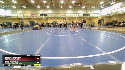 115 lbs Round 5 - Joseph Drewry, Wave Wrestling Club vs Jace Nichols, Carthage Wrestling Club