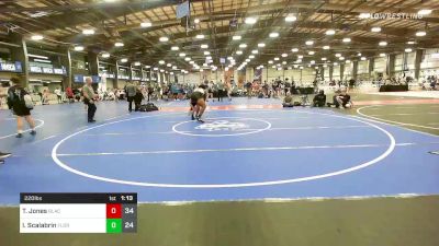 220 lbs Rr Rnd 3 - Thomas Jones, Black Hive Wrestling Club vs ISAAC Scalabrin, Florida PAL Tropics