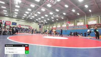 134 lbs Round Of 16 - Armando Tamayo, Central vs Pedro Mendez, Redwood