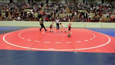 60 lbs Quarterfinal - Charles Tucker, Georgia vs Boone Ruzek, Social Circle USA Takedown