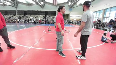 56 lbs Rr Rnd 1 - Lucas Krause, Fair Lawn vs Raiden Colucci, Centurion Wrestling